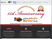 Tablet Screenshot of mycarpolish.net